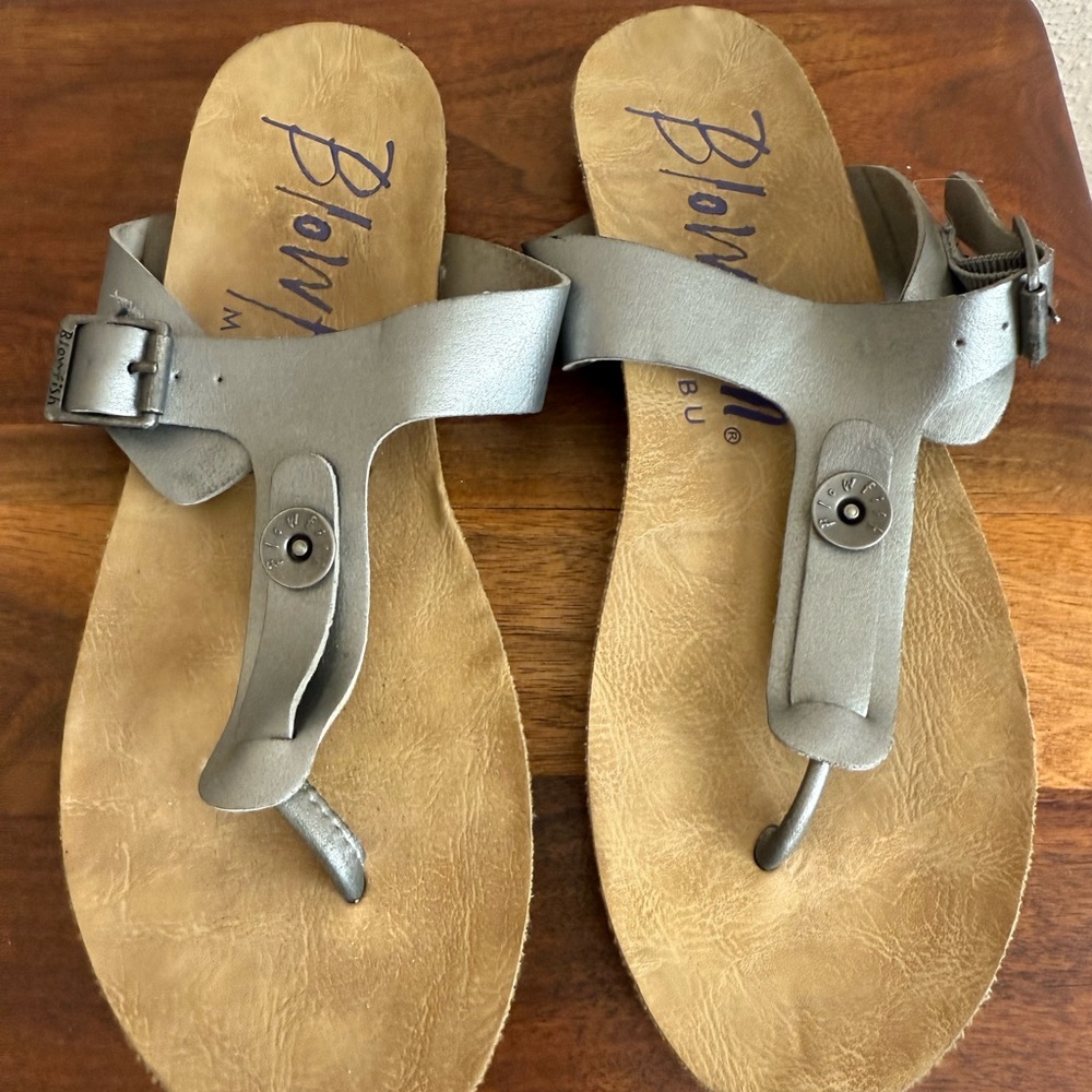 Blowfish Malibu Gray Sandals